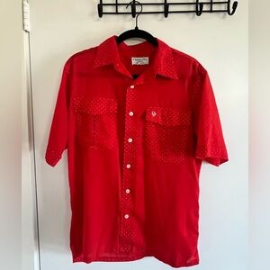 Vintage Dior button up shirt size M